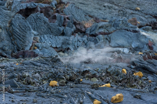 Obraz Island - Vulkanformationen