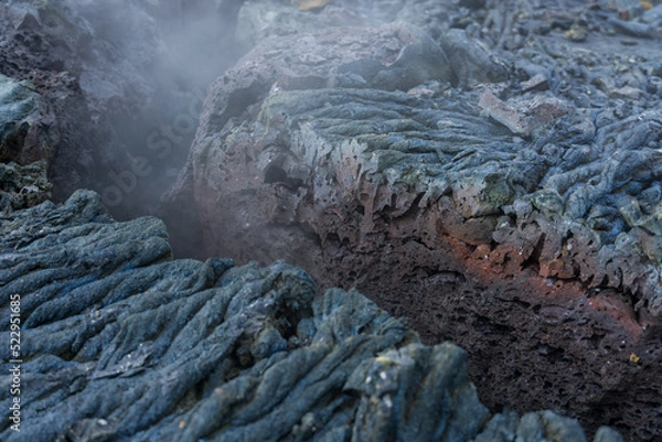 Obraz Island - Vulkanformationen