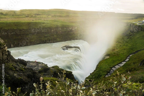 Obraz Island Wasserfall