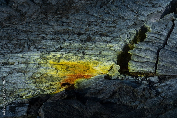 Obraz Island - Vulkanformationen