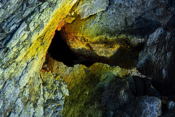 Obraz Island - Vulkanformationen