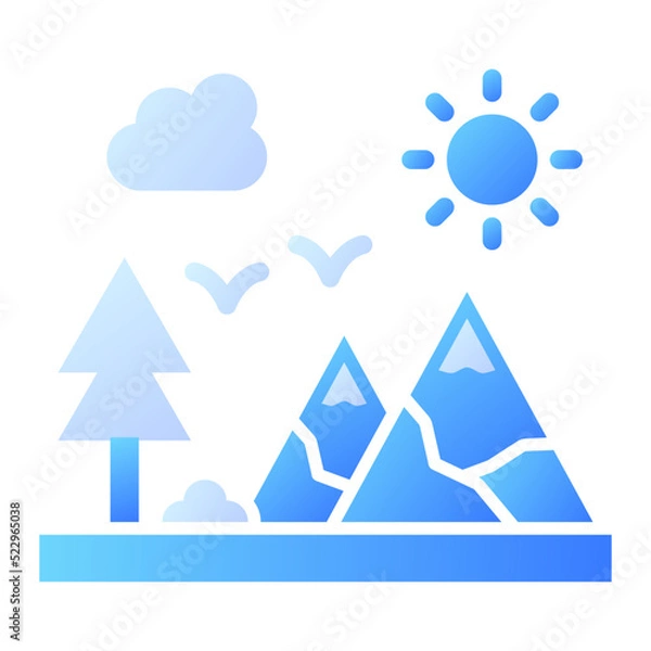 Fototapeta Nature Icon