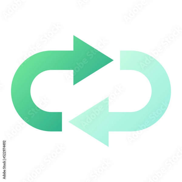 Fototapeta Repeat Icon