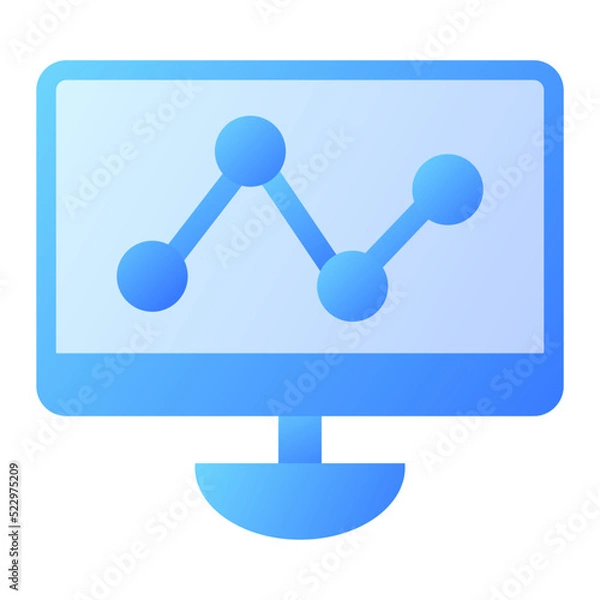 Fototapeta Web Analytics Icon