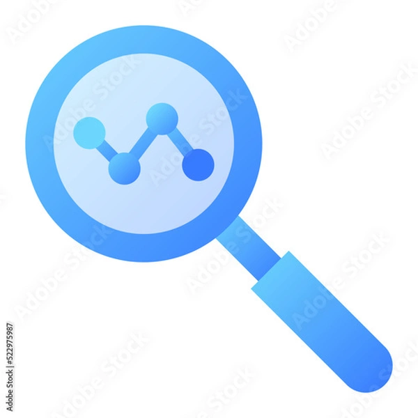 Fototapeta Analysis Icon
