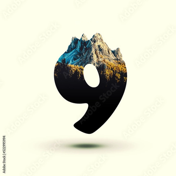 Fototapeta Nine