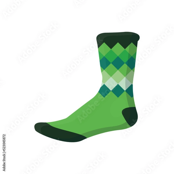 Fototapeta Colorful socks with different print.