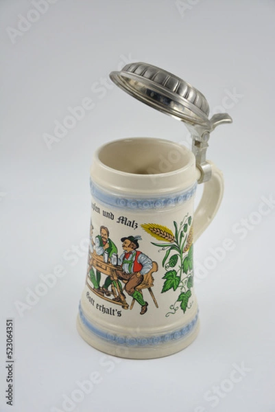 Fototapeta A beer mug