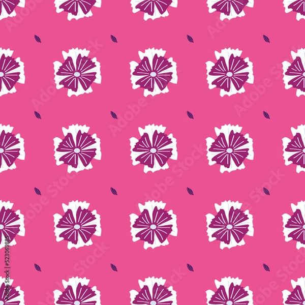 Fototapeta Flower Seamless Pattern