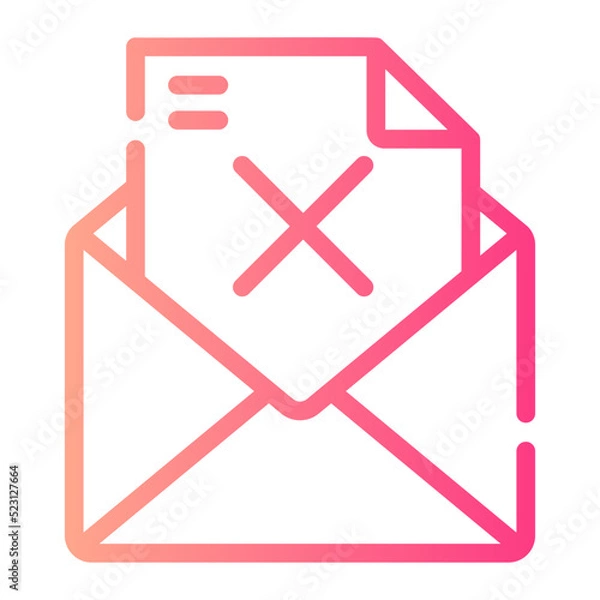 Fototapeta fake data gradient icon