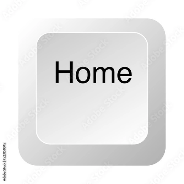 Fototapeta Home key