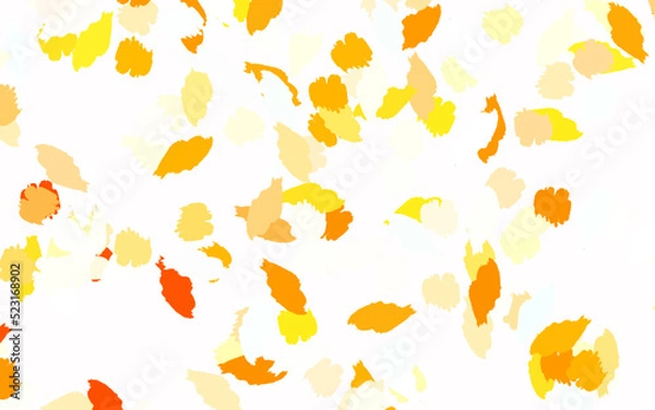 Obraz Light Green, Red vector background with abstract shapes.