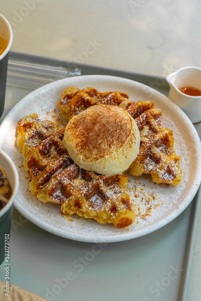 Obraz 크로플 아이스크림