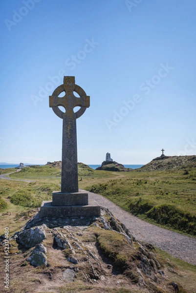 Obraz cross on the hill