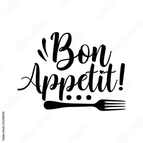 Obraz Bon Appetit! svg