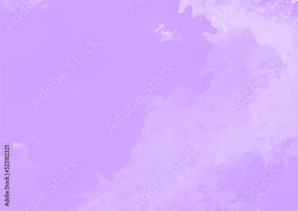 Fototapeta Abstract background of colorful brush strokes, painted violet wallpaper