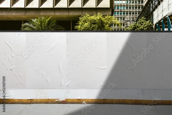 Obraz Advertising Mockup. Empty space to showcase your advertising or branding campaign