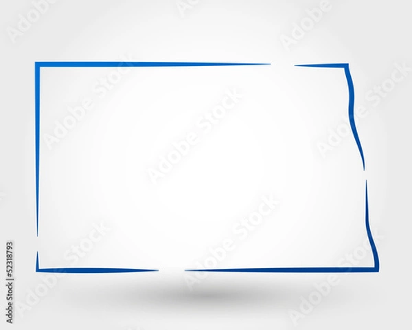 Fototapeta Północna Dakota