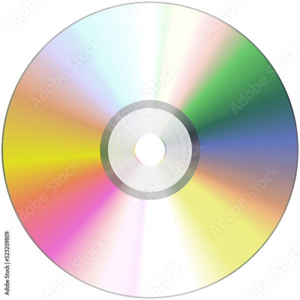 Fototapeta Disk isolated