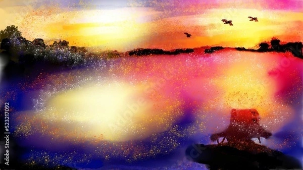 Obraz Podróż w kapeluszu