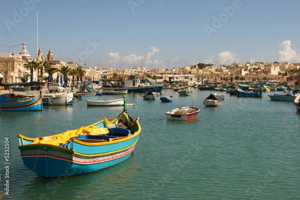 Obraz Marsaxlokk, Malta