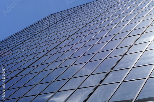 Obraz Reflective city building