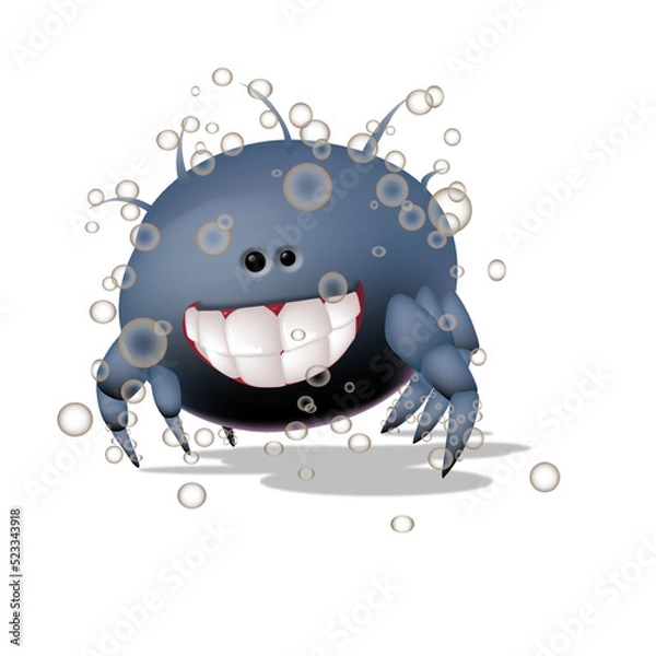 Obraz acaro della polvere