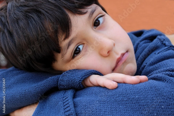 Fototapeta sguardo malinconico