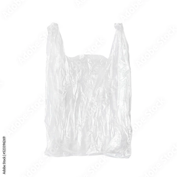 Fototapeta transparent plastic bag