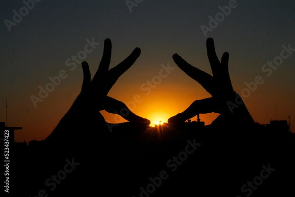 Fototapeta atardecer