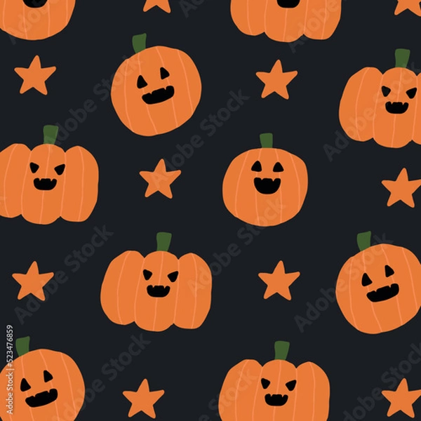 Fototapeta halloween pattern