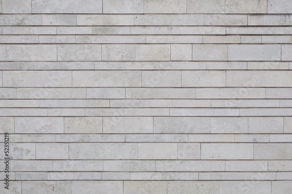 Obraz Modern new wall of limestone