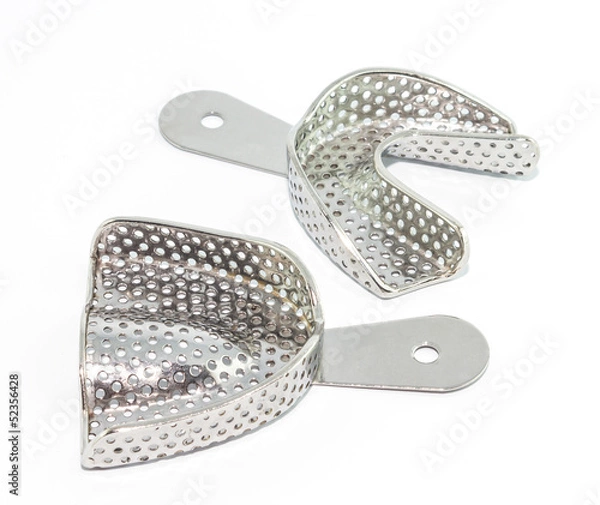 Obraz Stainless steel trays