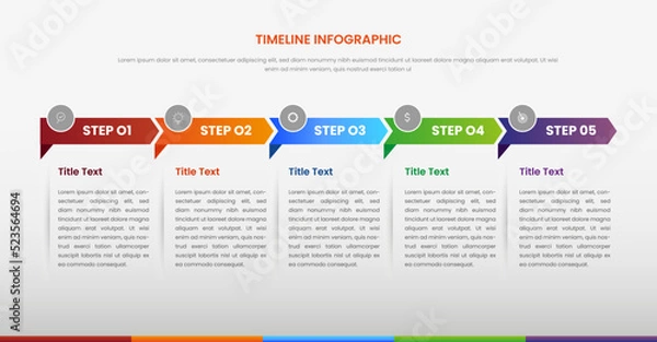 Fototapeta bussines infographic element