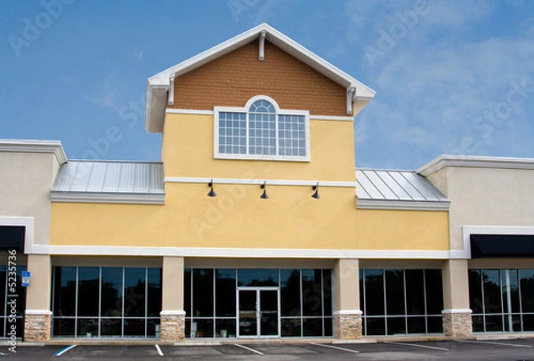 Obraz budowa centrum handlowego