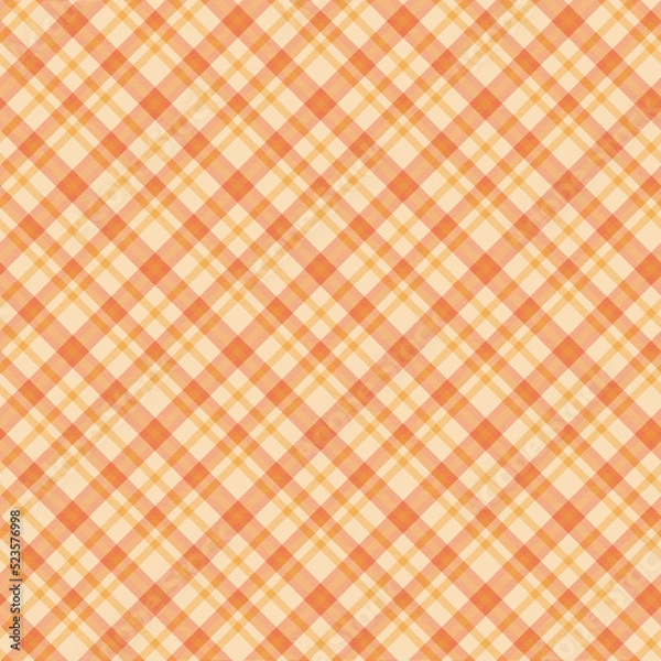 Fototapeta Seamless tartan plaid pattern in Pink Tone.
