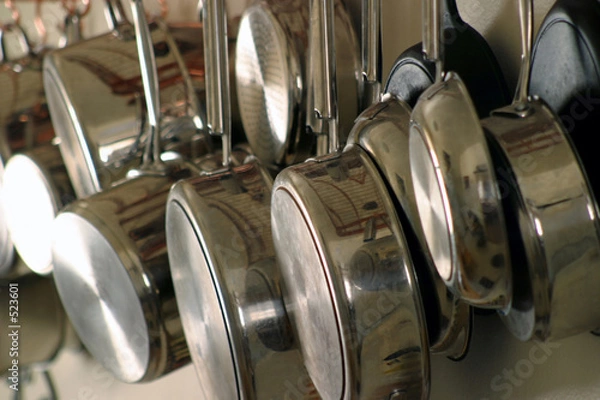 Obraz hanging pots and pans 4