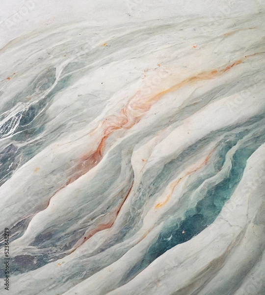 Obraz Abstract white marble colour details background