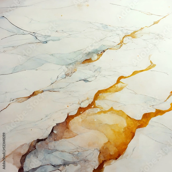 Obraz Abstract white marble colour details background