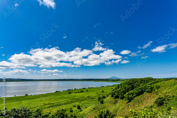 Fototapeta 稚内　大沼の風景