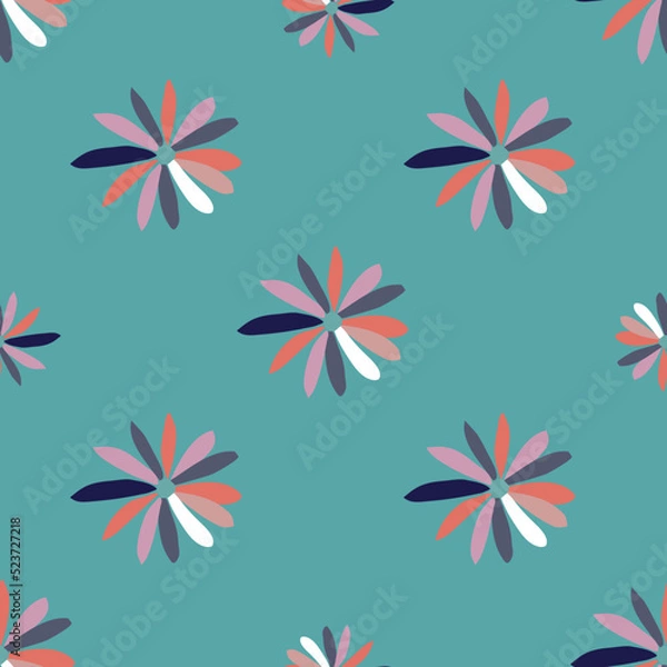 Fototapeta Flower Seamless Pattern