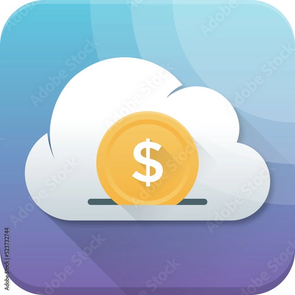 Fototapeta Cloud Banking 