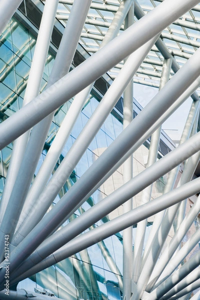 Fototapeta element of modern building