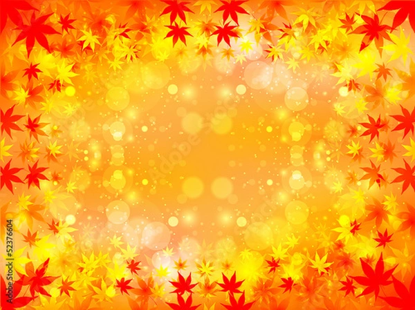 Fototapeta もみじ　紅葉　背景