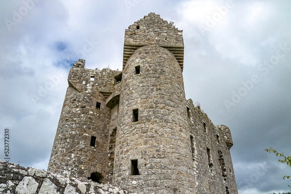 Obraz Beautiful Monea Castle by Enniskillen, County Fermanagh, Northern Ireland