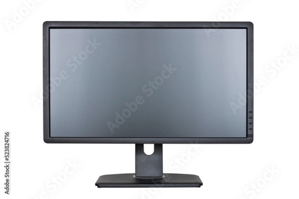 Fototapeta Lcd flat monitor, front view