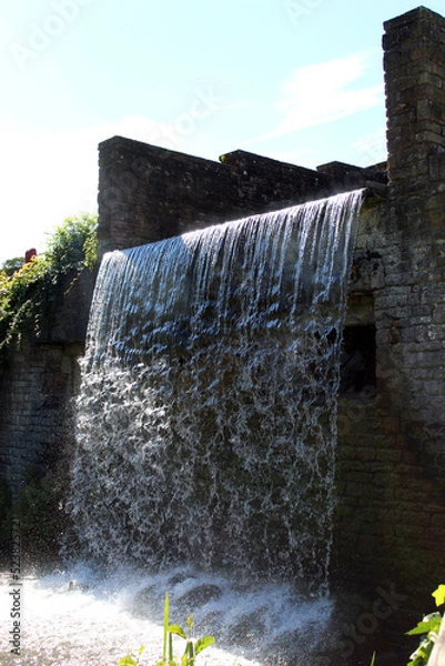 Obraz waterfall in summer 