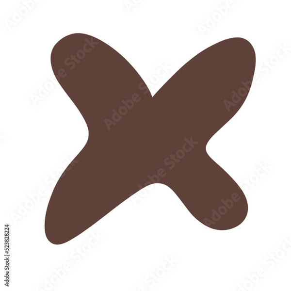 Fototapeta Organic Blob Shapes