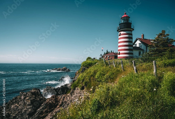 Fototapeta West Quoddy Light