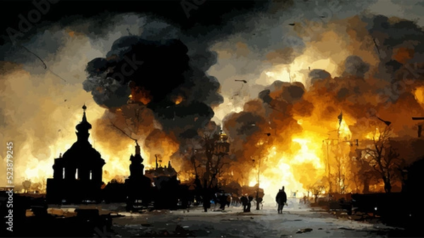 Obraz war in Ukraine